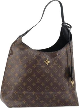 Louis Vuitton Pre-owned Shoulder Bag - Dames - Vintage Schoudertas - Bruin - ONE Size - Vintage