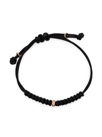Anil Arjandas Bracciale in oro rosa 18kt - Nero