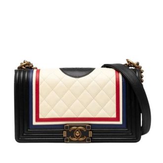 Chanel Pre-owned Matelasse Schoudertas - Dames - Pre-owned - Veelkleurig - Maat: ONE Size Leer