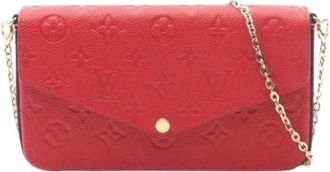 Louis Vuitton Pre-owned Cross Body Bags, female, Red, Size: ONE SIZE Pre-owned Vintage Cross Body Bag