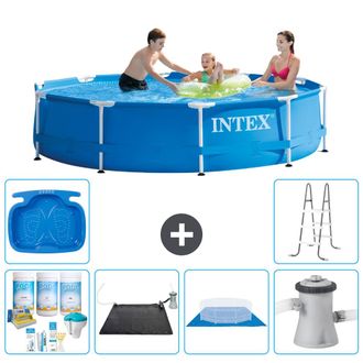 Intex Piscina Con Estructura Redonda - 305x76 Cm - 7-piezas S21000