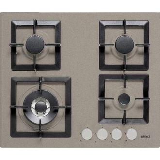Elleci Elleci Plano 60 G43 Gris Empotrable 60 Cm Gas 4 Quemador(es)