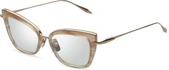 Dita Eyewear unisex, Accessoires, Geel, Maat: 52 MM