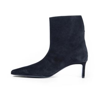 Khaite Heeled Boots, female, Black, Size: 7 US Ona Ankle Boot 55