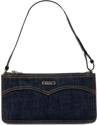 Miu Miu Pre-owned Shoulder Bags, female, Blue, Size: ONE SIZE Pre-owned Shoulder Bag