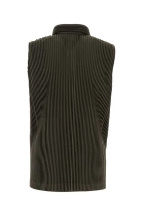 Homme Pliss&eacute; Issey Miyake Colors Tank Top - Brown
