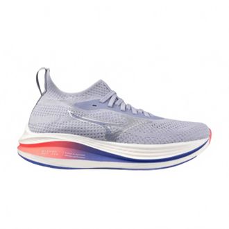 Mizuno Mens Neo Zen Sneakers In Grey Blue Orange