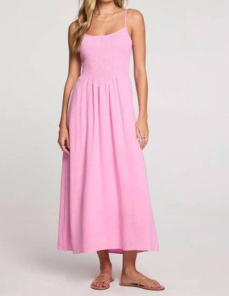 Saltwater Luxe Tarynn Maxi Dress In Petal Pink