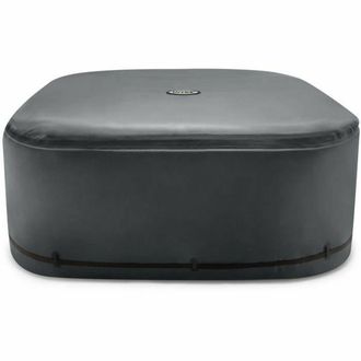 Intex Purespa Cuadrado Cubierta T&eacute;rmica Gris 4 Plazas