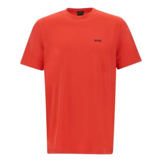 HUGO BOSS Hombre, Camisetas, Rojo, Talla: XL