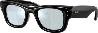 Ray-Ban Wayfarer Puffer - unisex - Zonnebrillen - Zwart - 50 MM - Accessoires