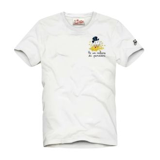 MC2 Saint Barth T-Shirts, male, White, Size: XL Portofino T-Shirt
