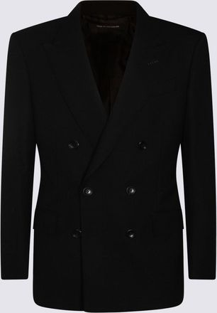 Tom Ford Black Wool Blazer