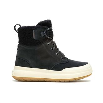 Merrell Womens Marquette Thermo Lace Waterproof Boot In Black