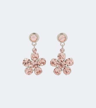 Simone Rocha Crystal-embellished drop earrings