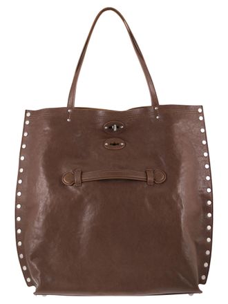 Zanellato A Spasso Leather Handbag M
