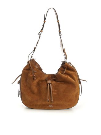 Isabel Marant Bolton Medium Suede Shoulder Bag