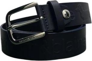 Harmont & Blaine Leren Riem - Heren - Riemen - Blauw - 110 CM - Leer - Accessoires