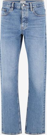 Frame Denim Ausgewaschene gerade Jeans The Straight