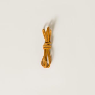 Miu Miu Colored leather laces