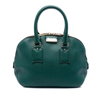 Burberry Pre-owned Burberry Small Grained Calfskin Heritage Orchard Bowling Bag Ladies B9I9MCLD2TD3RTKU