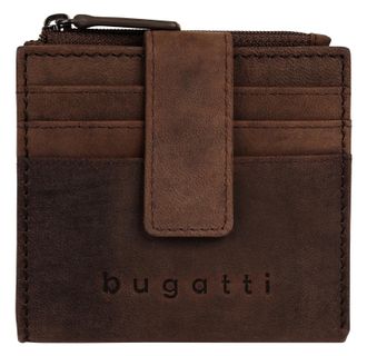 Bugatti Geldb&ouml;rse BUGATTI LUCA, Herren, braun, Leder, vintage, Kleinlederwaren Geldb&ouml;rse, echt Leder