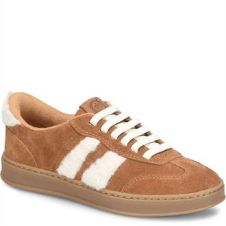 Born Womens Amari Shearling Shoes In Tan