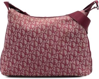 Dior Pre-owned Dior Diorissimo Trotter Canvas Crossbody 01RU 0044