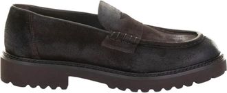 Doucal's Mocassino Penny Parabout - Heren - Loafers - Bruin - 40 EU - Schoenen