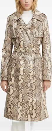 Guess Co Trench con stampa - Toni neutri