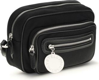 Stella McCartney Womens Black Polyamide Shoulder Bag
