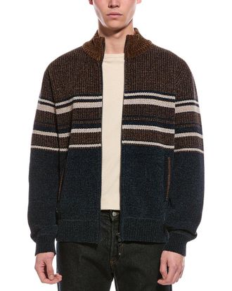 Point Zero Semi Fit Zip Mock Neck Sweater