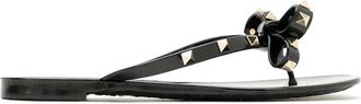 Valentino Garavani Rockstud Bow-detai Sandals