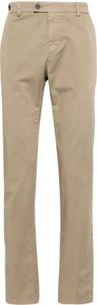 Paul & Shark Save The Sea chinos - men - Cotton/Elastane - 50 - Neutrals
