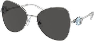 Swarovski SK7002 400187 Womens Sunglasses Silver Size 57