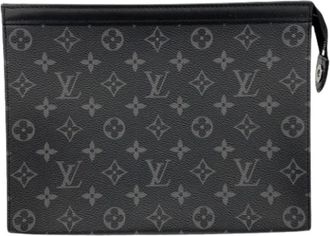 Louis Vuitton Pre-owned Clutches, male, Black, Size: ONE SIZE Pre-owned Clutch bag