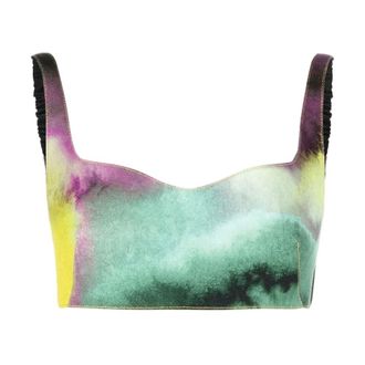 Dries Van Noten Sleeveless Tops, female, Multicolor, Size: XS Sleeveless Tops