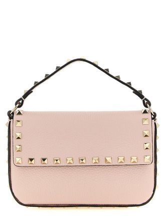 Valentino Garavani Pink Rockstud Shoulder Bag