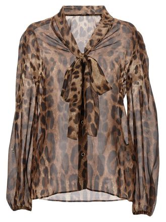 Dolce & Gabbana Multicolor Animal Shirt