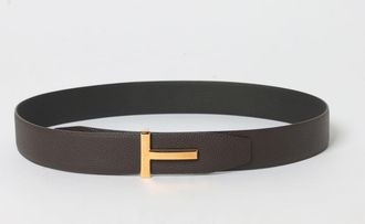 Tom Ford Cintura in pelle di vitello T Tom Ford