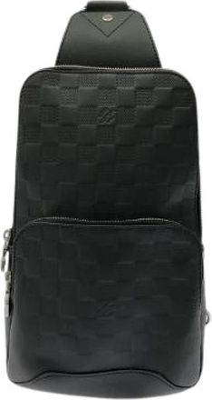 Louis Vuitton Pre-owned Avenue Rugzak - Heren - Vintage Rugzakken - Zwart - ONE Size - Leer - Vintage