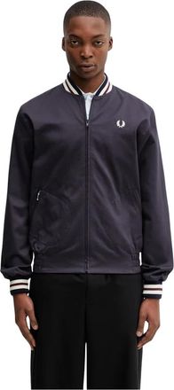 Fred Perry Bomber Jassen - Heren - Bomber jackets - Blauw - XL - Jassen