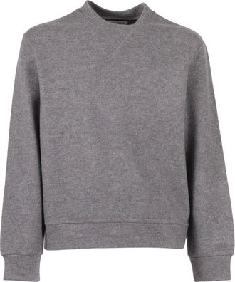 Circolo 1901 Sweatshirts, male, Gray, Size: S Felpa in Lana