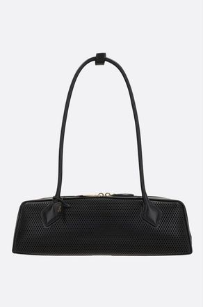 Alaia Le Teckel Medium Handbag In Perforated Leather