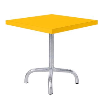 Schubiger M&ouml;bel Metall-Beistelltisch S&auml;ntis Quadratisch
