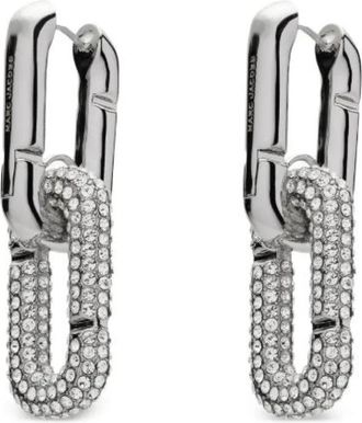 Marc Jacobs Earrings - unisex - Oorbellen - Grijs - ONE Size - Accessoires