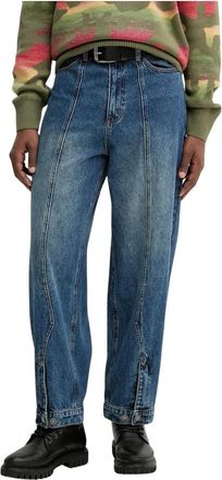 Desigual Heren, Jeans, Blauw, Maat: W30 Katoen