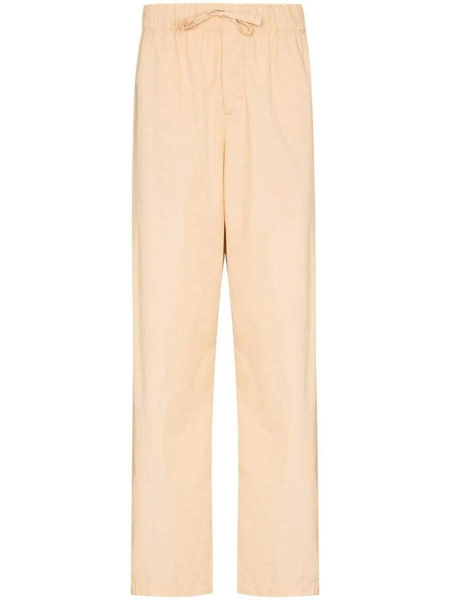 パンツ TEKLA Dark pink cotton pyjamas pant Tekla_Poplin_Sleepwear_Pants_S