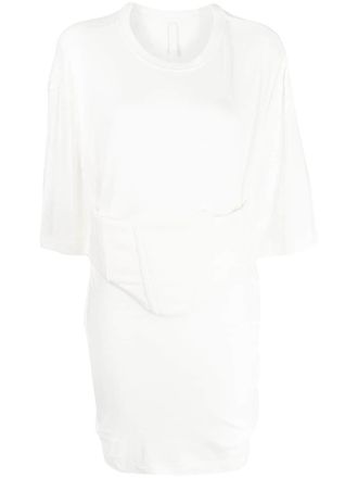 Dion Lee corset-detail tunic top - women - Cotton - S - White
