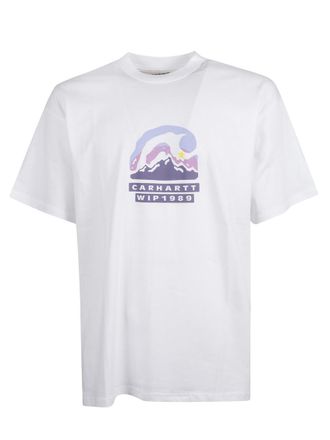 Carhartt Work in Progress White Logo T-shirt